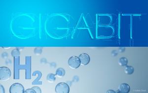 words h2 and gigabit in 3D rendering